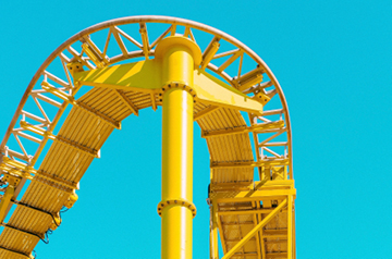roller coaster track