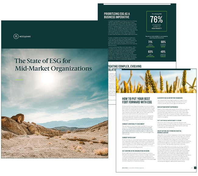 Benchmark Your ESG Work Against Peers