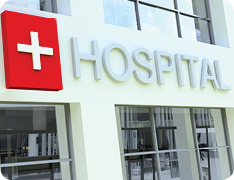hospital entrance
