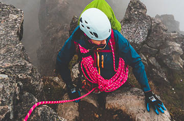 rock climbing